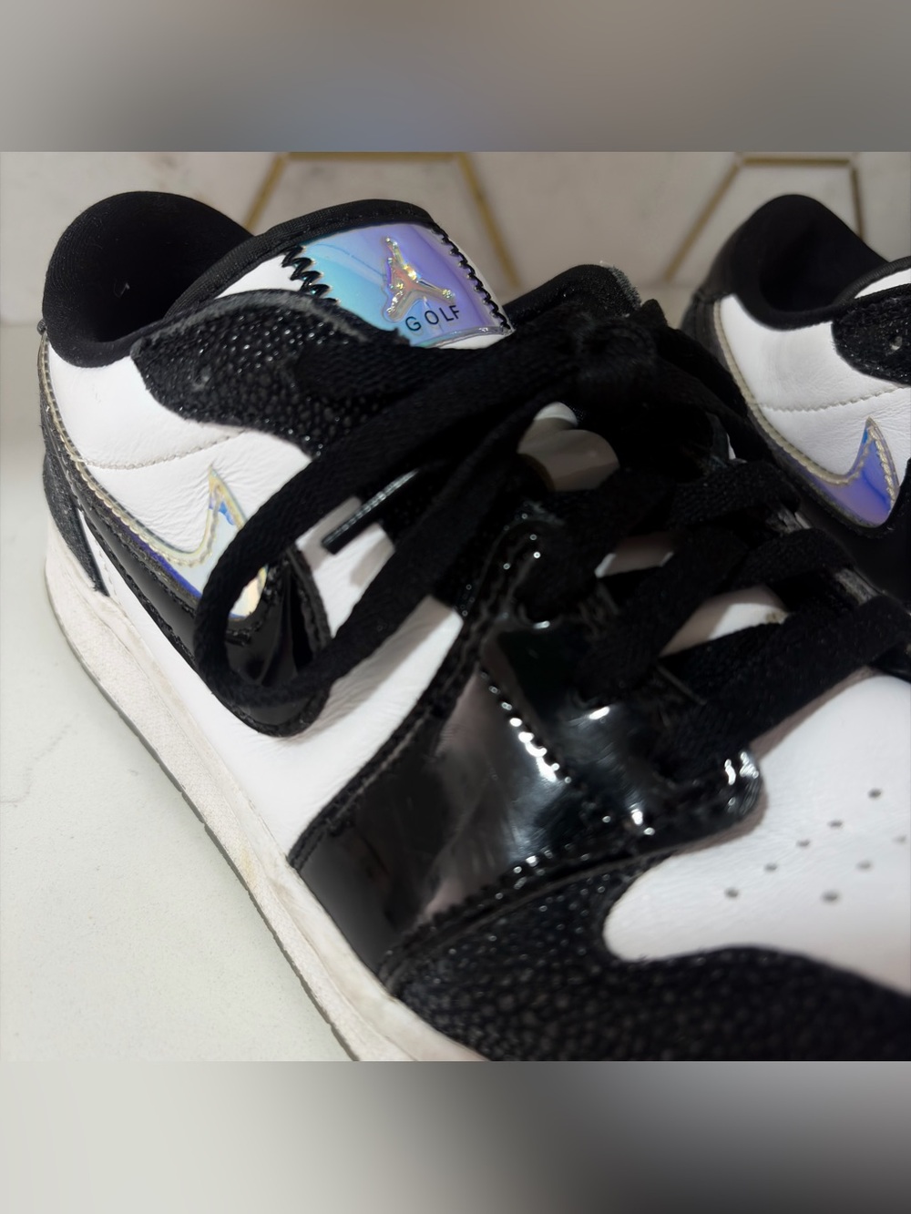Rare 🔥Air Jordan 1 Low Golf Cyber Mindset / Copa Sz 10.5